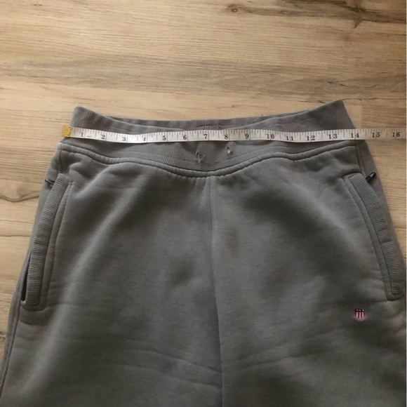 Gant Gray Ribbed Sweatpants - Picture 2 of 8